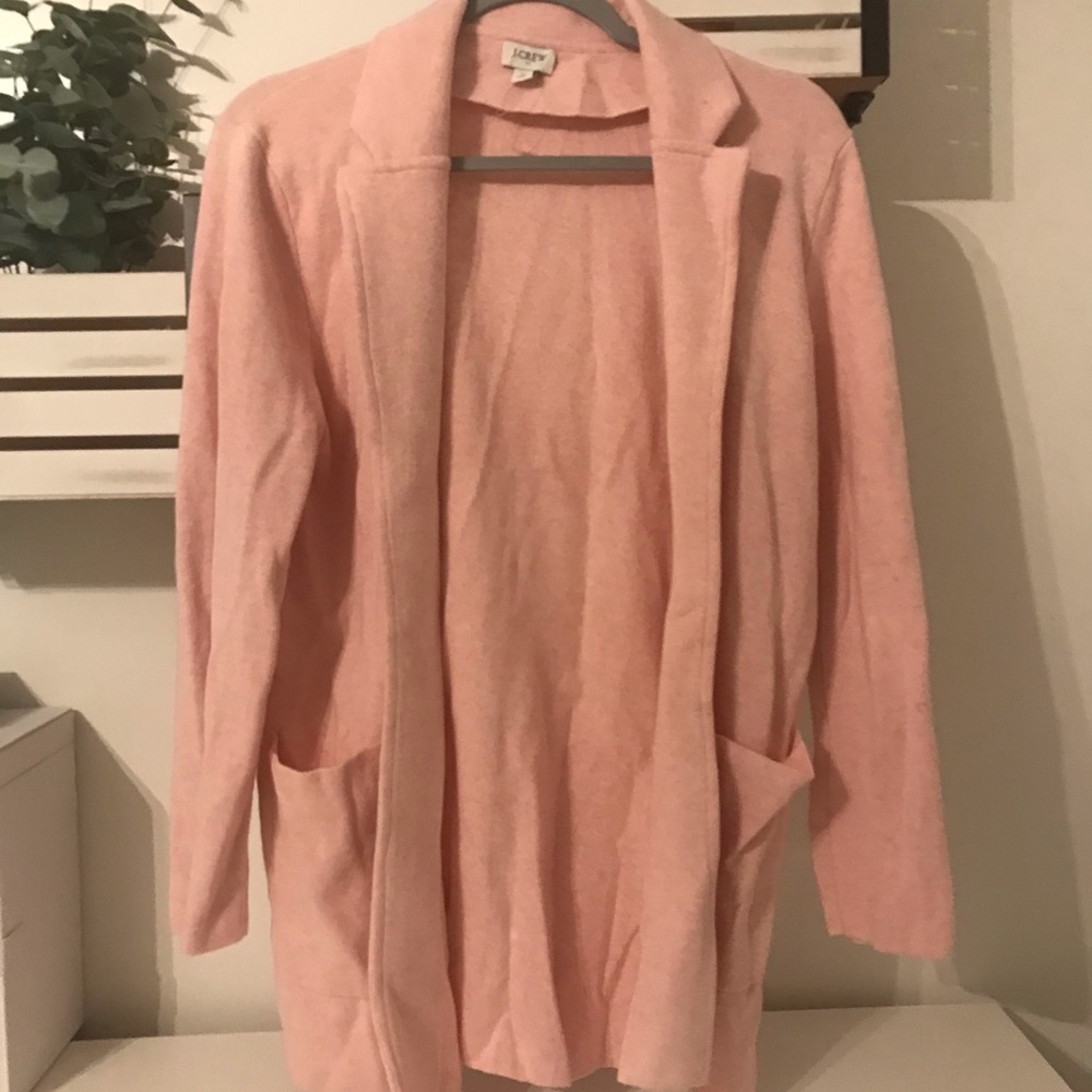 Jcrew sweater blazer